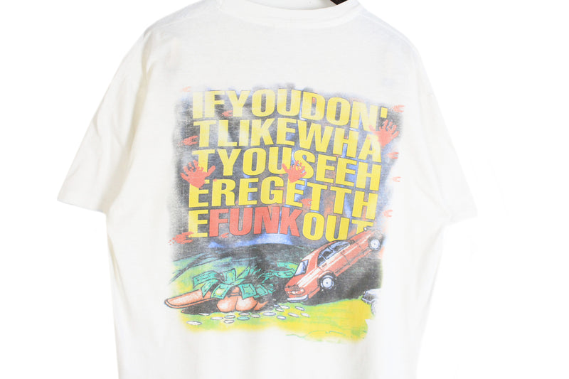Vintage Extreme Pornograffitti 1992 T-Shirt Large – dla dushy