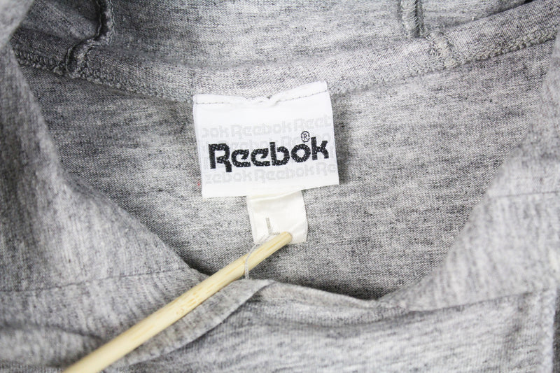 Vintage Reebok Hooded Top Medium