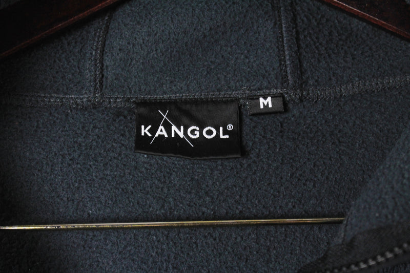 Vintage Kangol Fleece Half Zip Medium