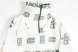 Vintage Fleece 1/4 Zip Small Oversized