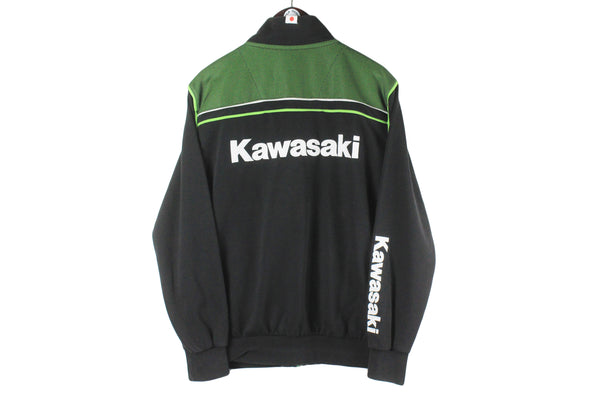 Vintage Kawasaki Sweatshirt Full Zip Large