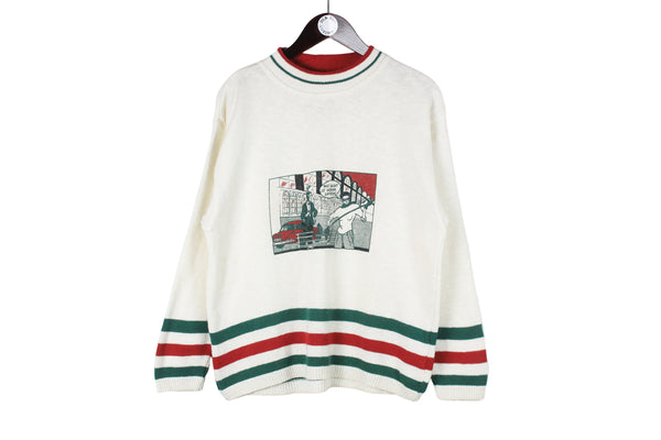 Vintage Lecomte Sweater Women's Medium