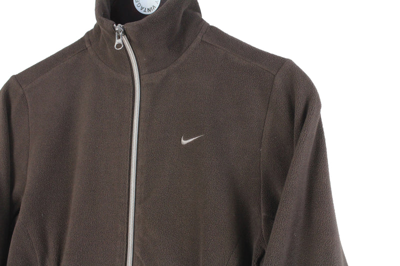 Vintage Nike Fleece Full Zip Women's Small