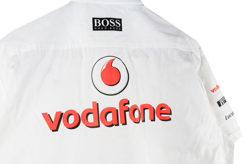 Vintage Vodafone McLaren Mercedes Shirt Large