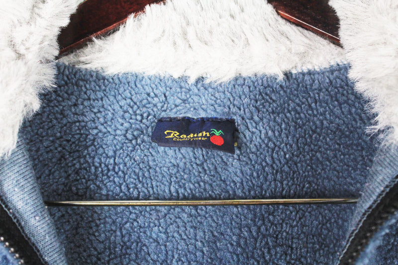 Vintage Radish Fleece Full Zip Large