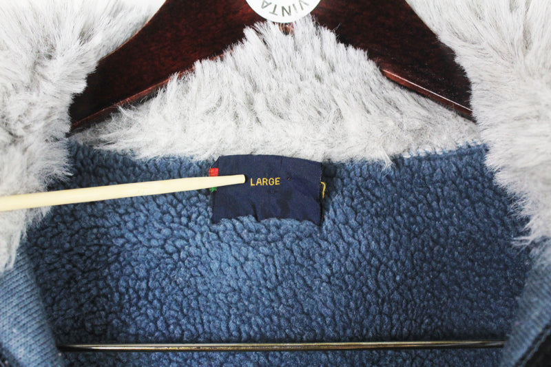 Vintage Radish Fleece Full Zip Large