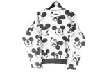Vintage Mickey Mouse 1987 Reversible Sweatshirt Small