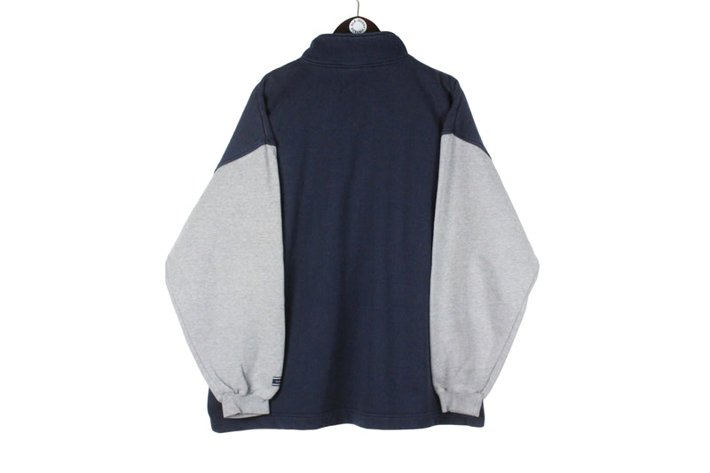Vintage Reebok Sweatshirt 1/4 Zip XXLarge