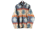 Vintage Fleece 1/4 Zip XLarge