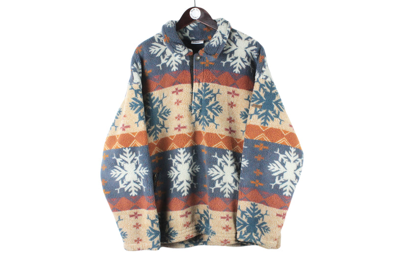Vintage Fleece 1/4 Zip XLarge