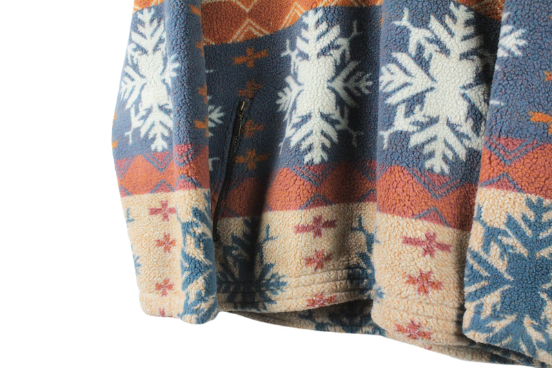 Vintage Fleece 1/4 Zip XLarge