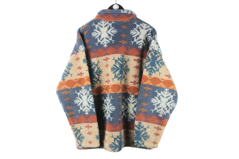 Vintage Fleece 1/4 Zip XLarge