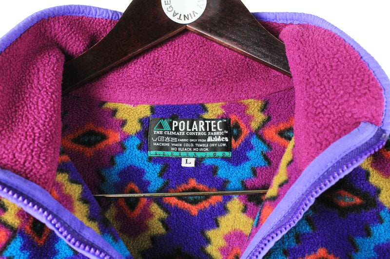Vintage Aesse Polartec Fleece 1/4 Zip Women's Large
