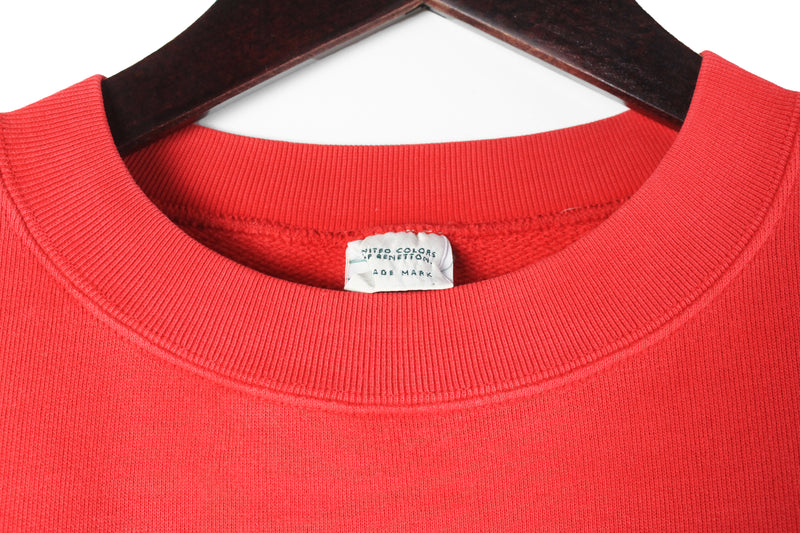 Vintage United Colors of Benetton Sweatshirt XXLarge – dla dushy