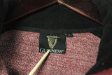Vintage Guinness Sweatshirt 1/4 Zip Small / Medium