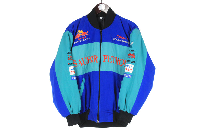 Vintage Red Bull Sauber Petronas Formula 1 Team Jacket Small