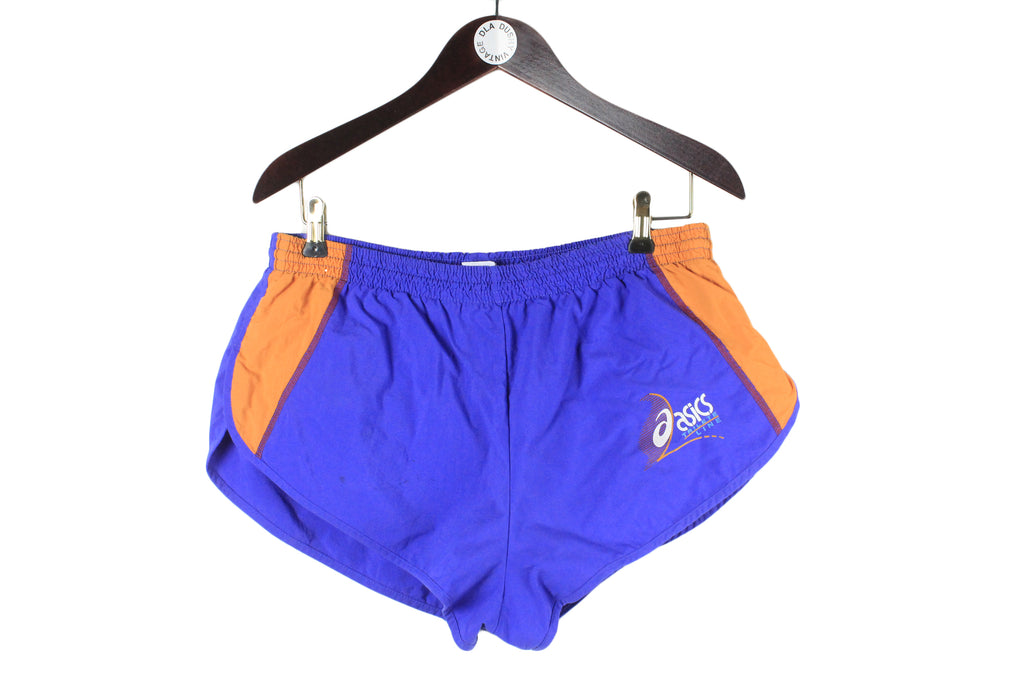 VTG Asics Dress Shorts Adult Large Blue Want it more, BRASIL - Made in  Brazil