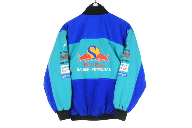 Vintage Red Bull Sauber Petronas Formula 1 Team Jacket Small