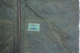 Vintage Union Alls Power House Waxed Vest Medium