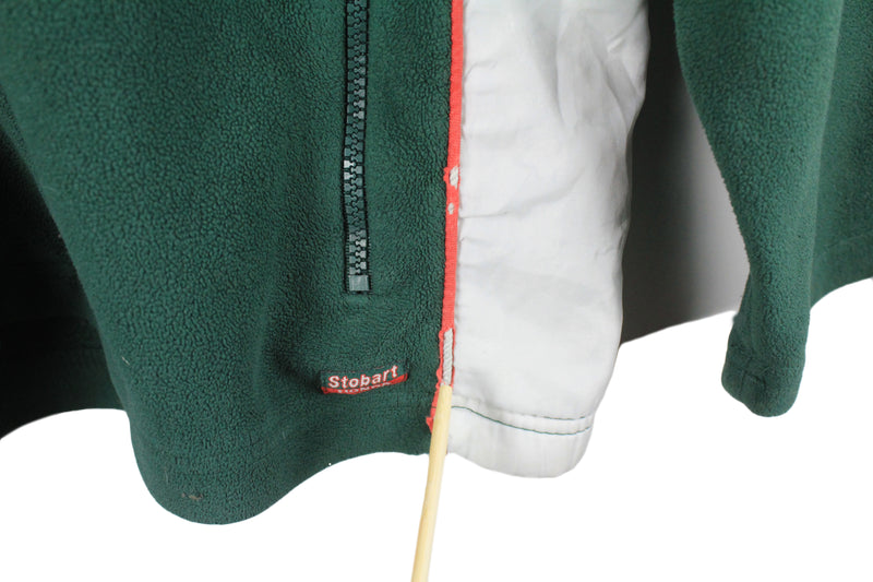 Vintage Honda Stobart Fleece Full Zip Large