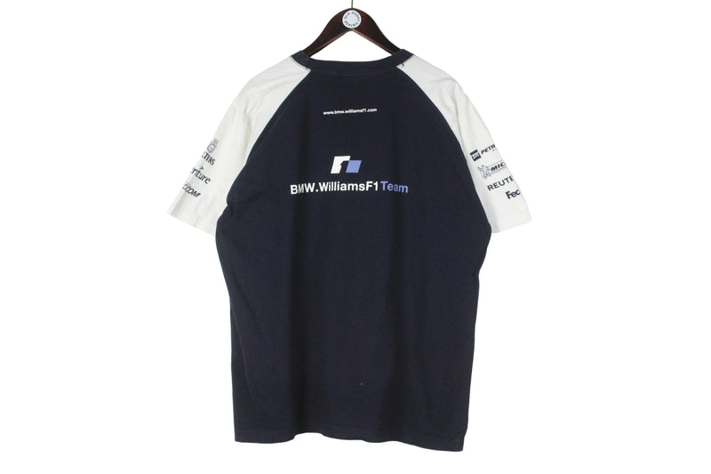 Vintage BMW Williams F1 Team T-Shirt XLarge
