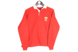 Vintage Wales Rugby Shirt Women's Medium