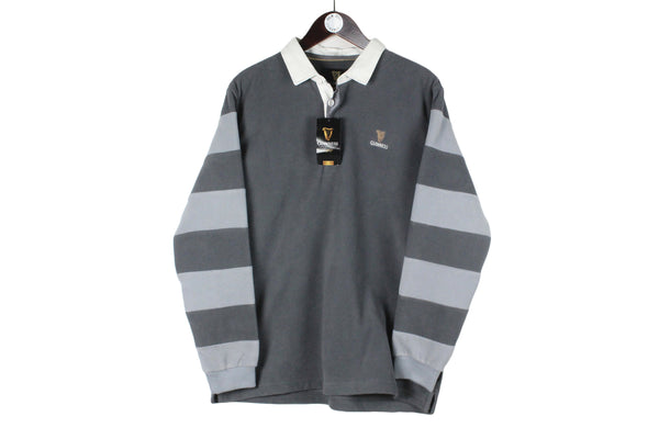Vintage Guinness NWT Fleece Rugby Shirt Large