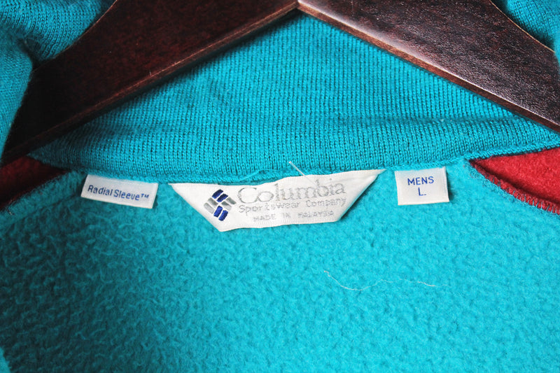 Vintage Columbia Fleece Full Zip XLarge