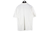 Vintage Fila White Line Polo T-Shirt Large