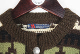 Vintage Norsk Husflid Cardigan Small