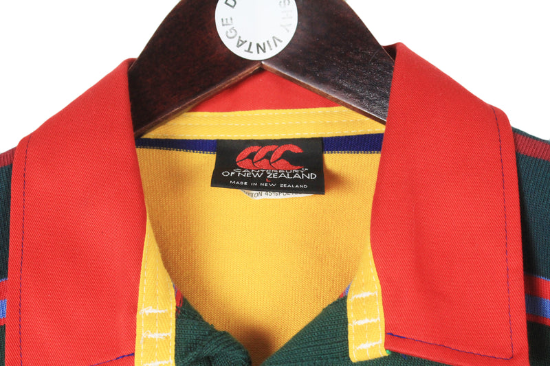 Vintage Canterbury Polo Rugby T-Shirt Large