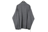 Vintage Asics Fleece 1/4 Zip XLarge