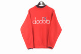 Vintage Diadora Fleece Sweatshirt Small / Medium