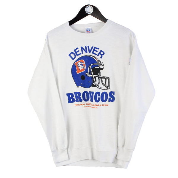 Vintage Logo Athletic Denver Broncos Crewneck. Small — TopBoy