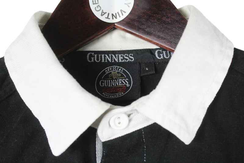 Vintage Guinness Rugby Shirt Women's Large