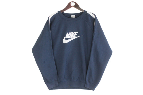 vintage blue nike sweatshirt