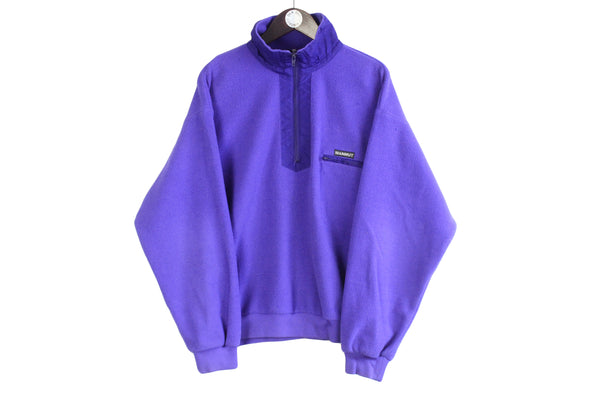 Vintage Mammut Fleece Half Zip Large