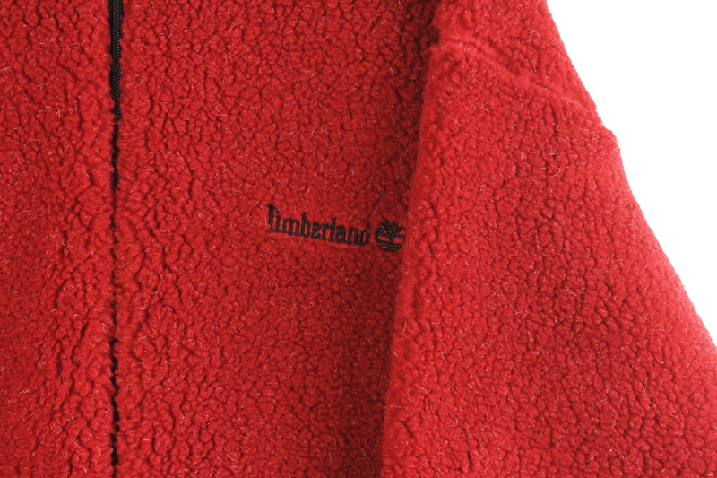 Vintage Timberland Fleece Full Zip Large