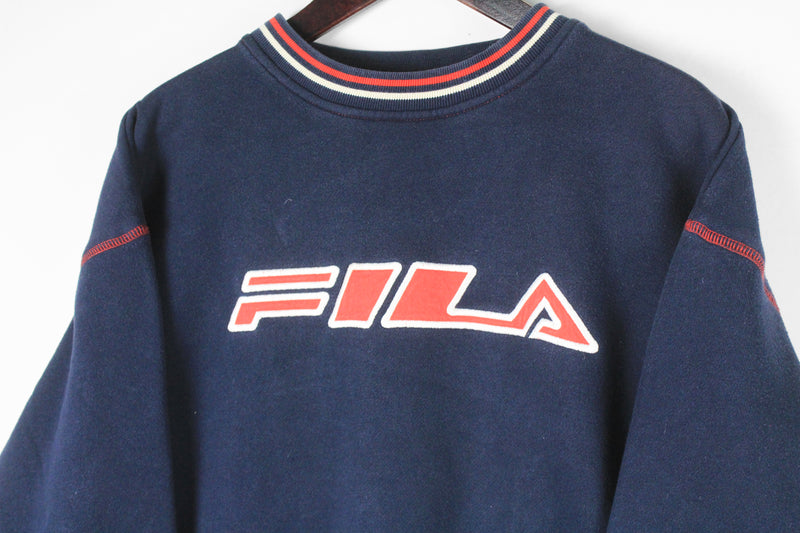 Vintage Fila Sweatshirt Medium