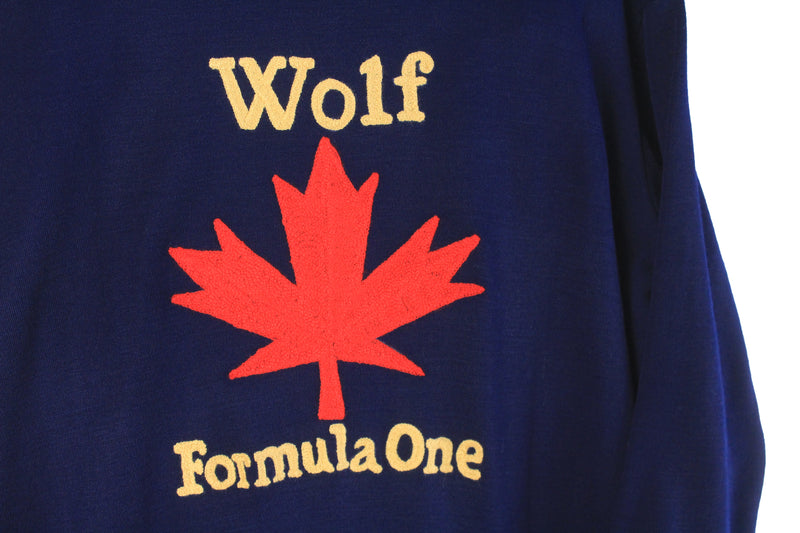 Vintage Wolf Formula 1 Team Track Jacket Large