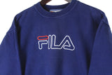 Vintage Fila Sweatshirt Women's XSmall Oversized