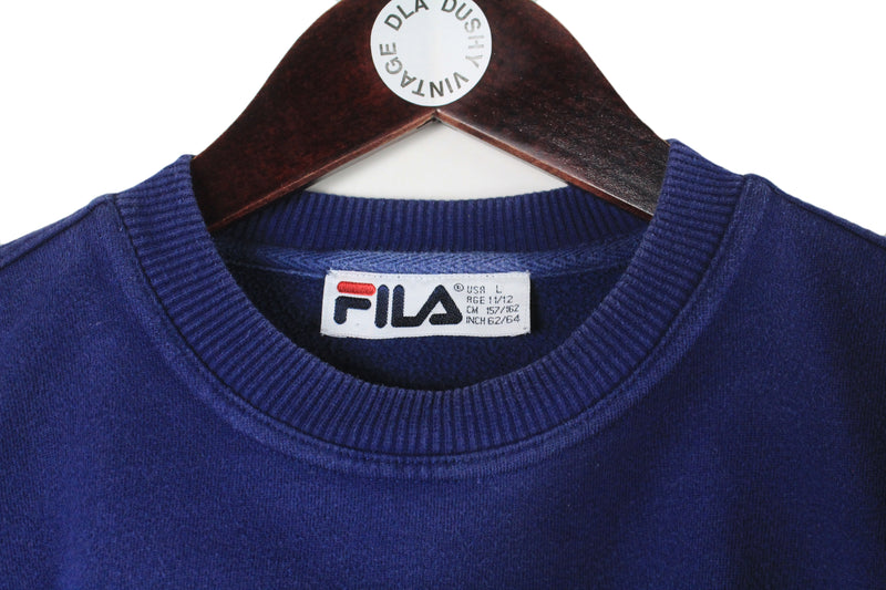 Vintage Fila Sweatshirt Women's XSmall Oversized