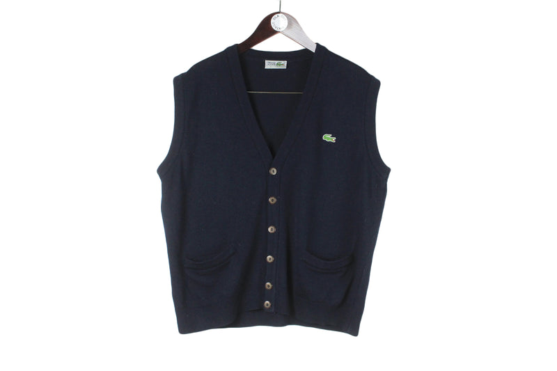 Vintage Lacoste Vest Cardigan Medium / Large