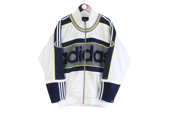 Vintage Adidas Track Jacket 3/4 Sleeve Large