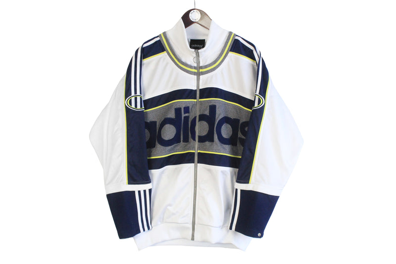 Vintage Adidas Track Jacket 3/4 Sleeve Large
