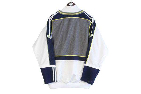 Vintage Adidas Track Jacket 3/4 Sleeve Large