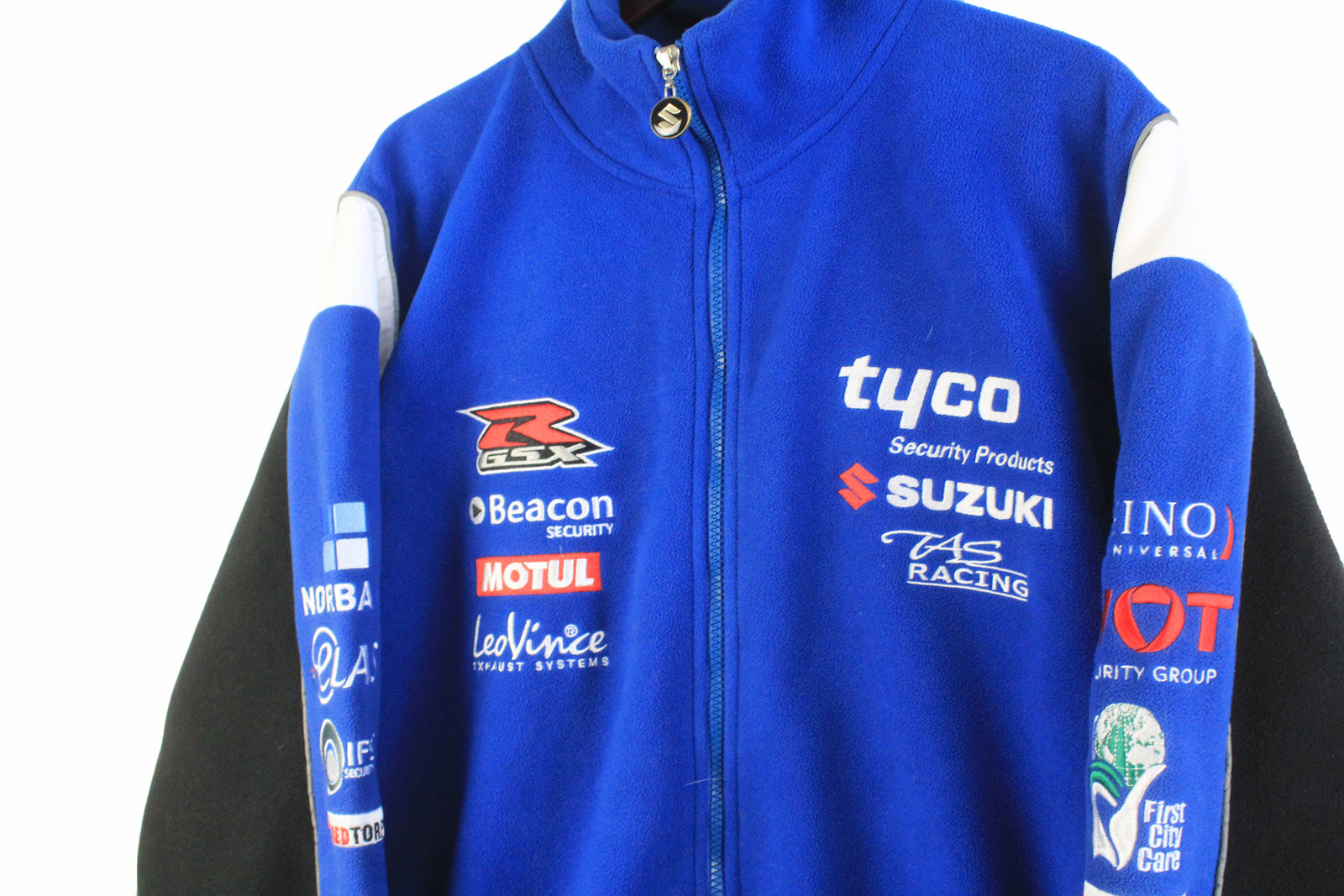 Vintage Suzuki Fleece Full Zip 2XLarge – dla dushy