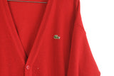 Vintage Lacoste Cardigan Large
