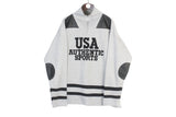 Vintage USA Sweatshirt 1/4 Zip Large