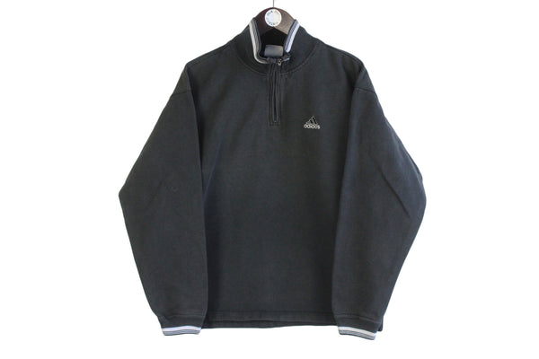 Vintage Adidas Sweatshirt 1/4 Zip Small